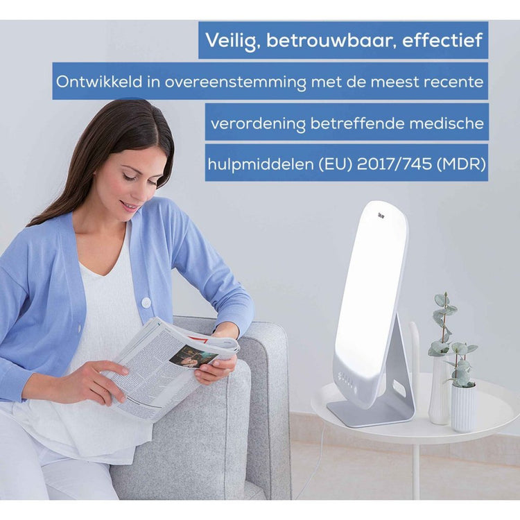Beurring Beurer TL95 Light Therapy Lamp 10000 Lux 30x37 cm Silver White