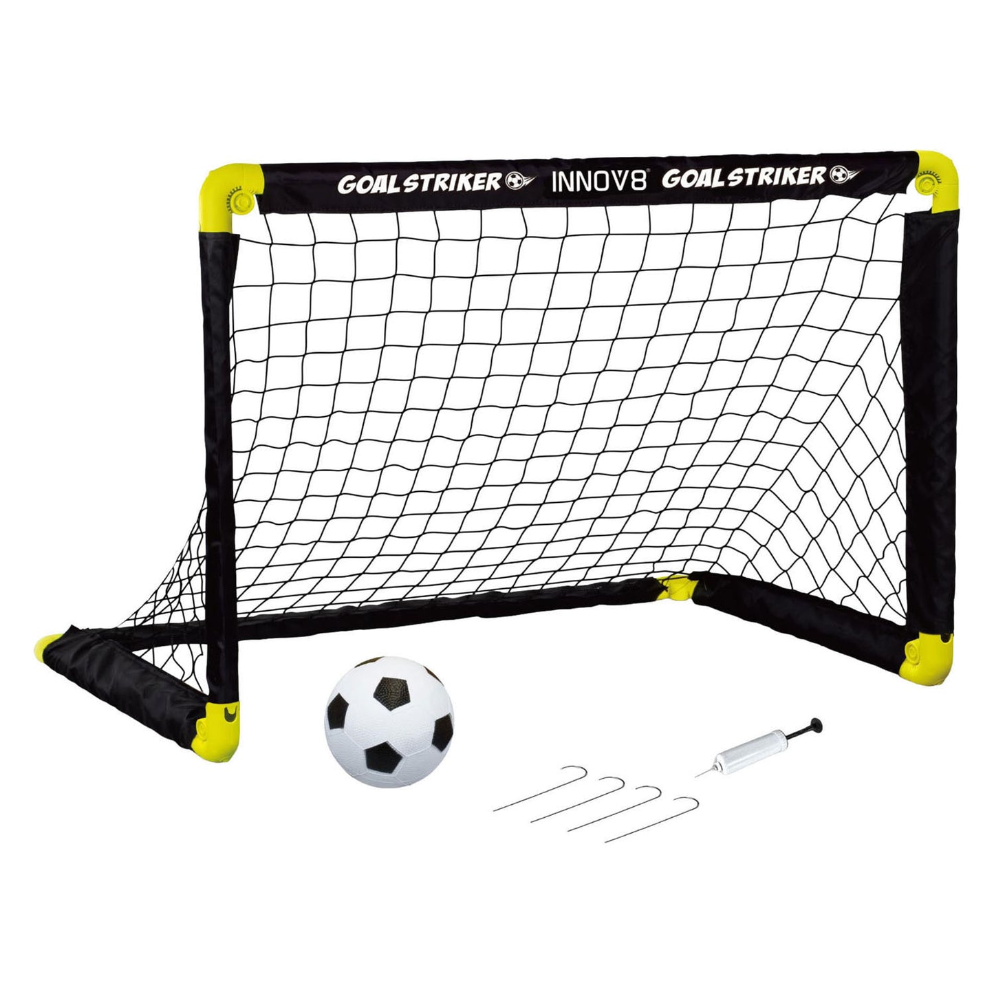 Set de mini buts de football pliables 2 x 50 x 44 x 44 cm