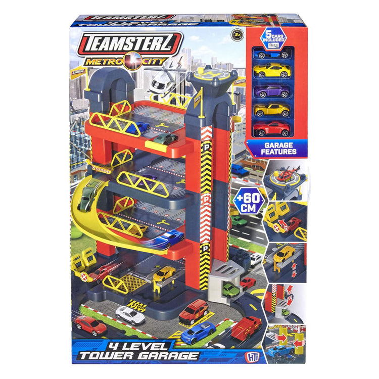 Parking Teamsterz 4 étages - incl. 5 voitures