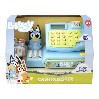 Caisse enregistreuse Bluey avec accessoires