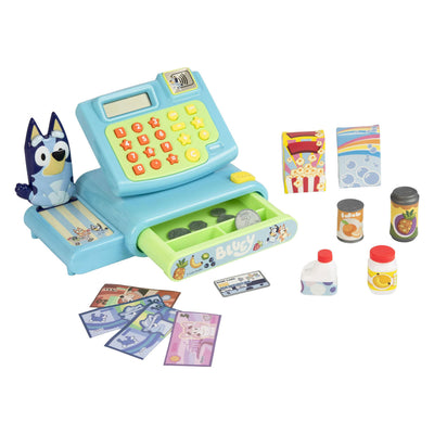 Caisse enregistreuse Bluey avec accessoires