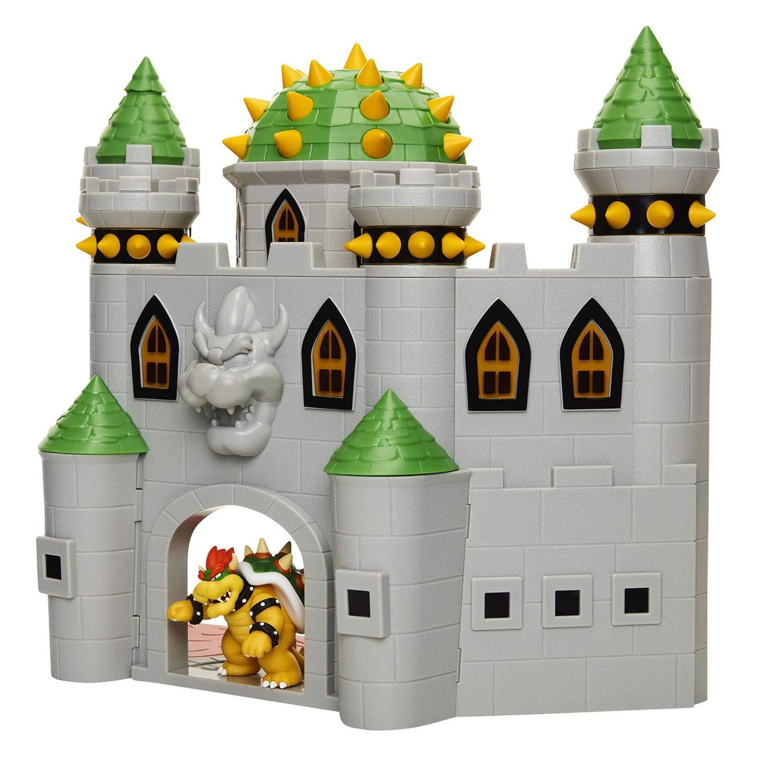 Jakks Nintendo Super Mario Deluxe 6 cm Château de Bowser Playset