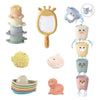 Ensemble de jouets de bain couleurs pastel - 22 pcs.