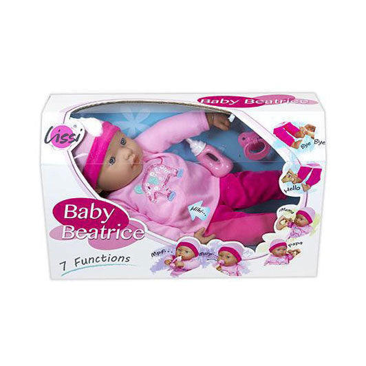Poupée bébé Béatrice avec fonctions - 38cm