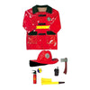 Tenue de pompier avec accessoires