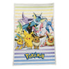 Plaid polaire Pokémon évolutions Pokémon 100x150cm