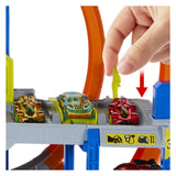 Garage méga boucle Hot Wheels - piste de course - afbeelding 5