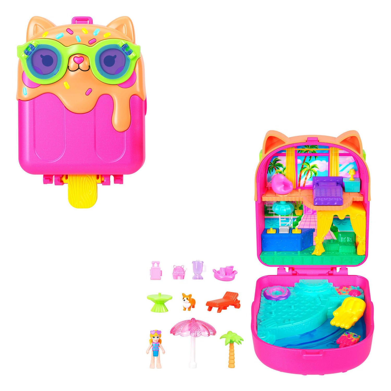 Ty Polly Pocket Kit Popsicle Ensemble de jeu compact