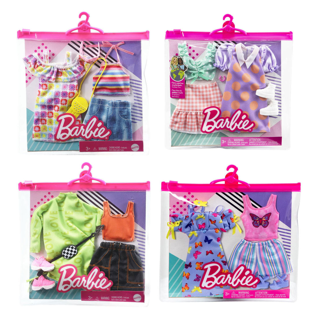 Vêtements et accessoires de poupée Barbie Mattel