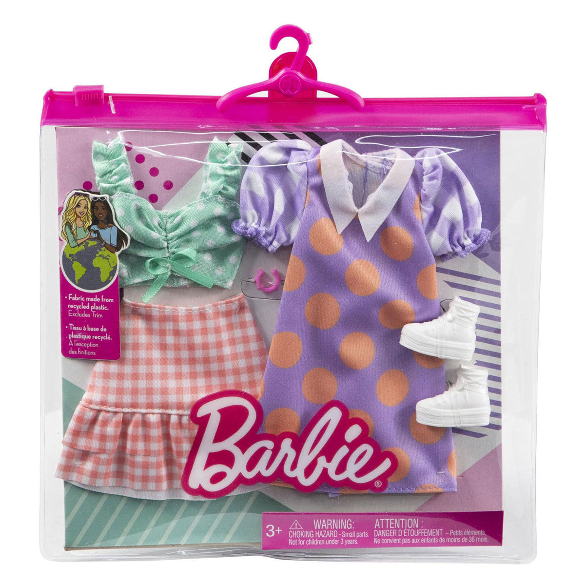 Vêtements et accessoires de poupée Barbie Mattel