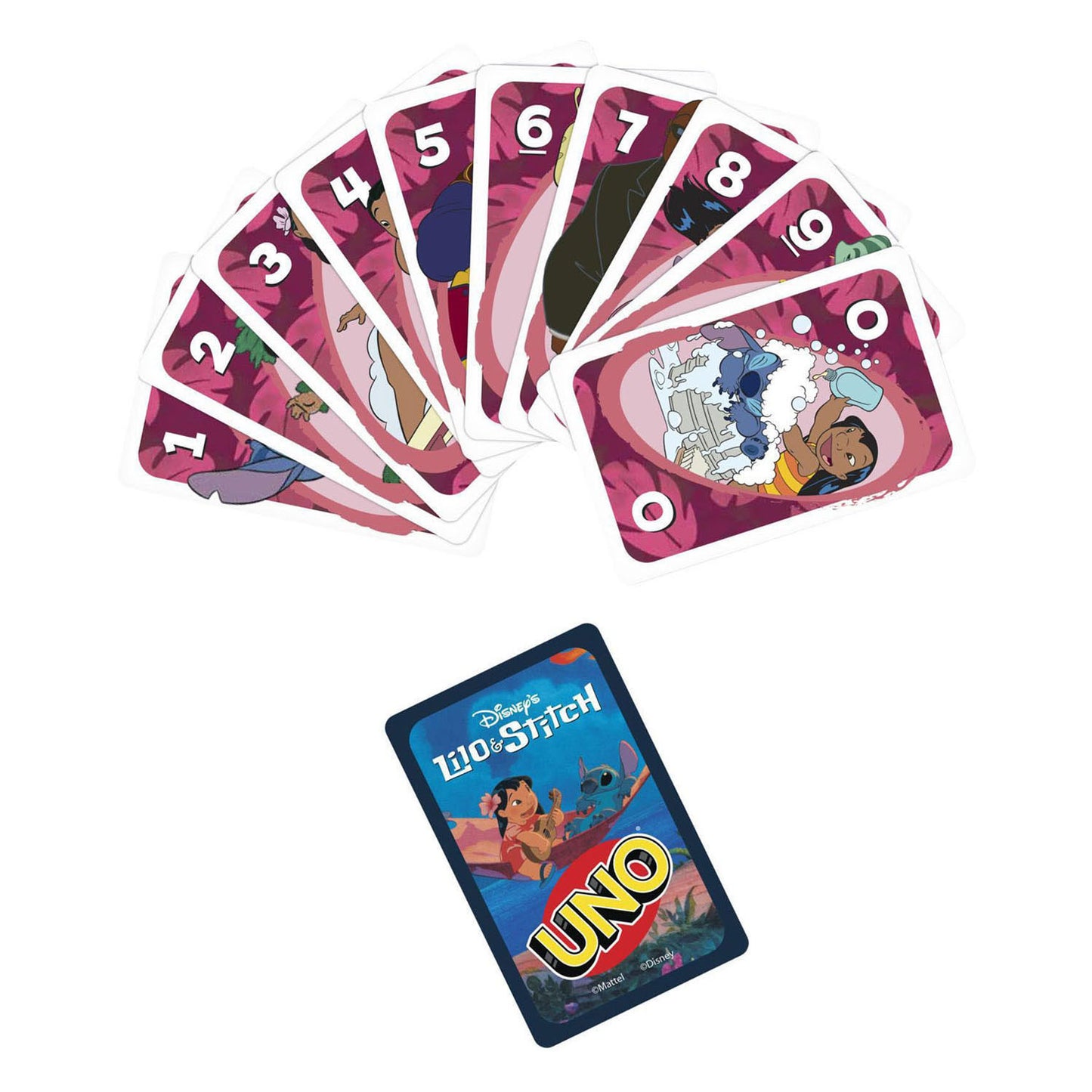 Jeu uno Disney Lilo et Stitch