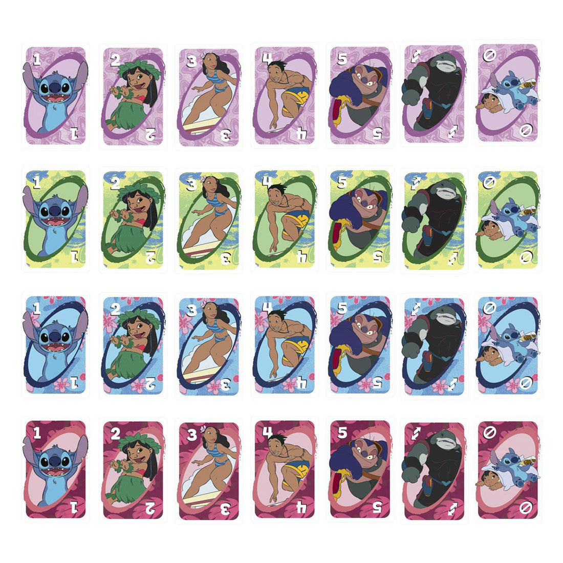 Jeu uno Disney Lilo et Stitch