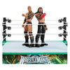Anneau de combat Mattel WWE avec 2 figurines de jeu