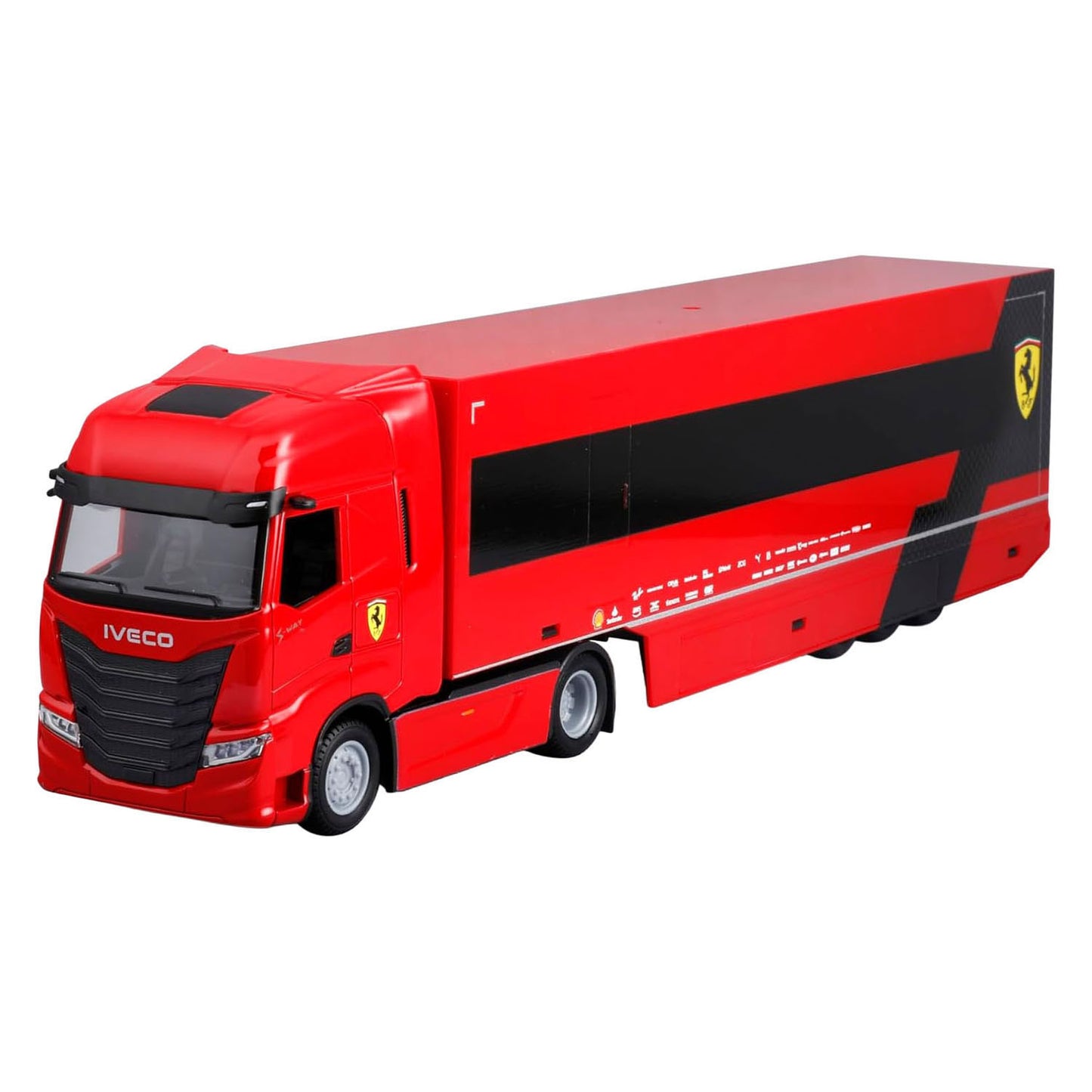 Camion Burago Iveco Scuderia Ferrari - 1:43