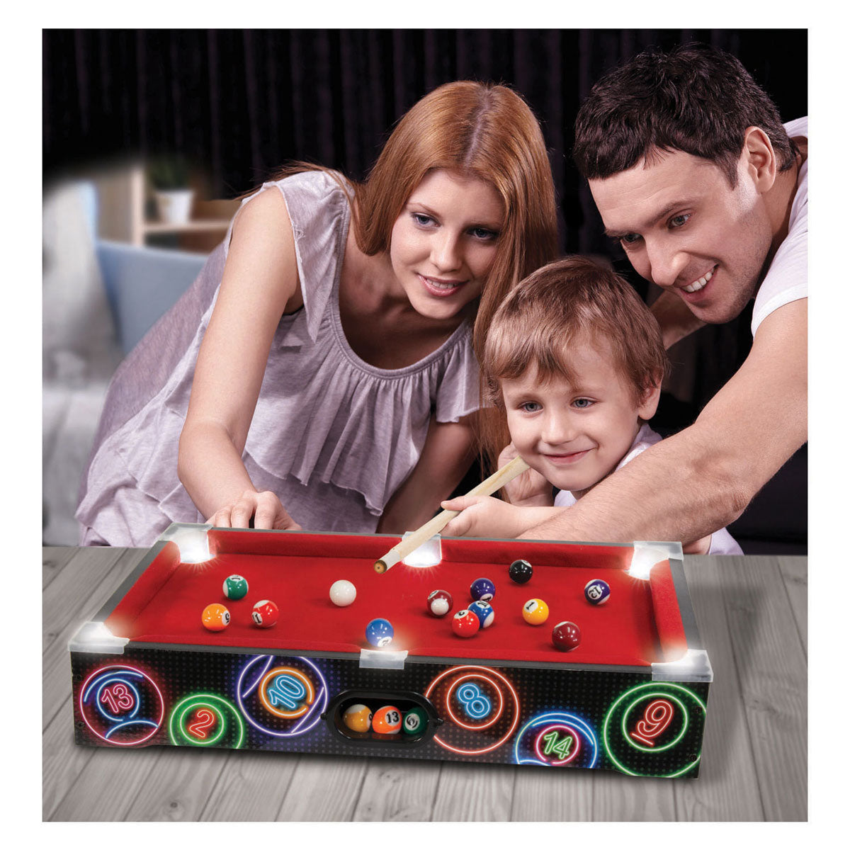 Table de billard Rc aade série néon - 52x32x10cm