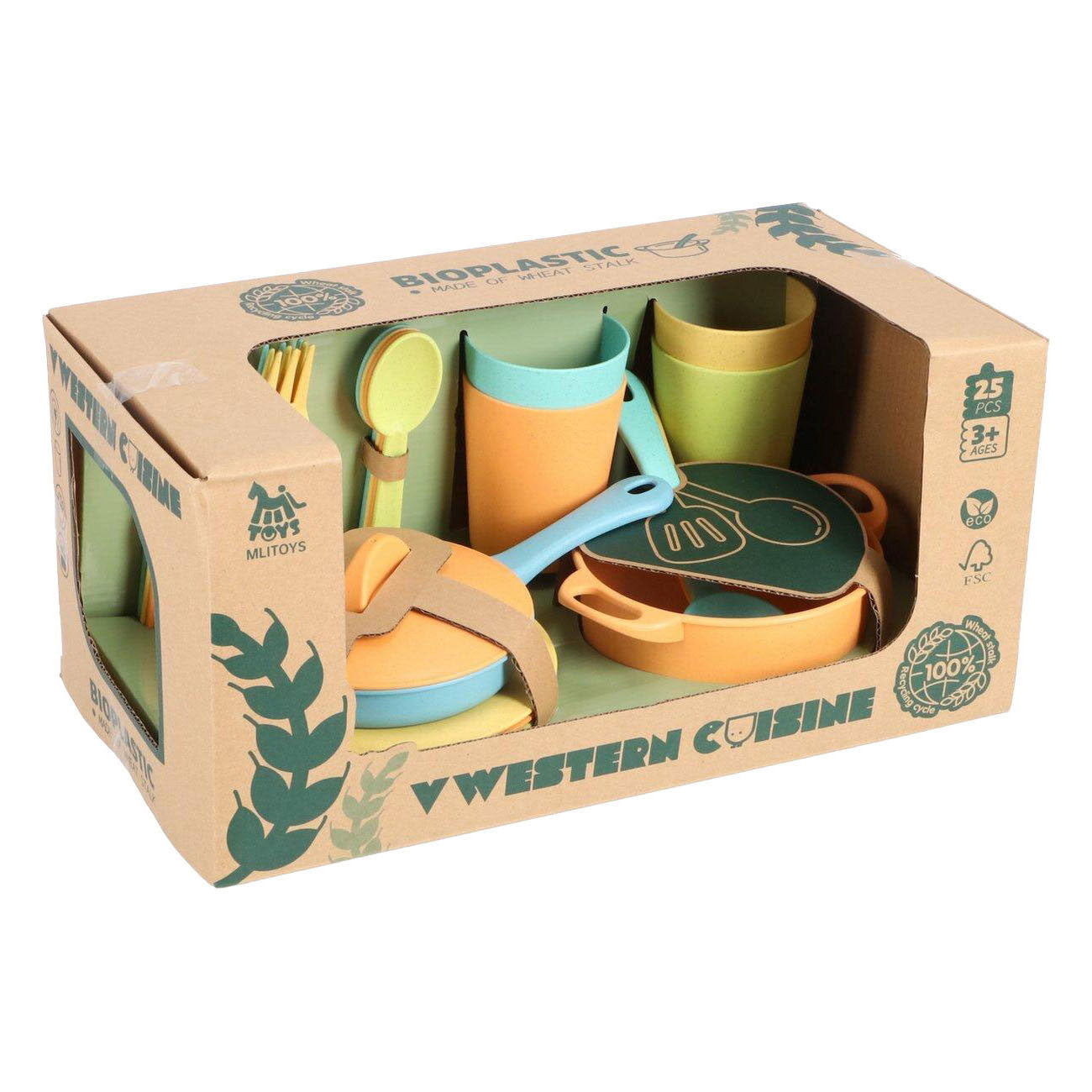 Coffret bio cuisine occidentale - 25 pcs