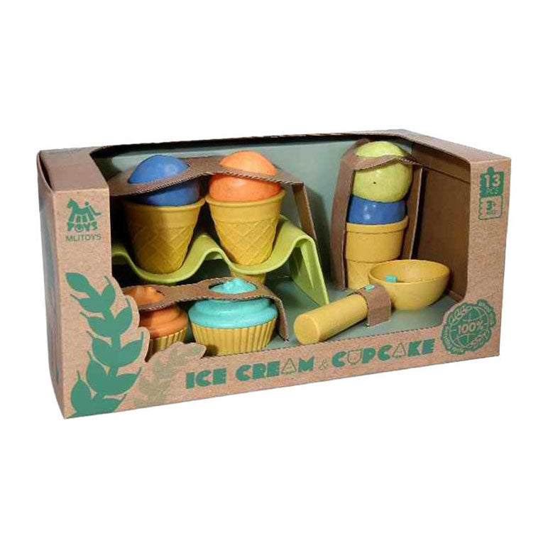 Set glaces et cupcakes bio - 13 pcs.