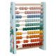 Boulier en bois couleur pastel - 24x27cm