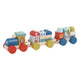 Train en bois - 18 pcs.