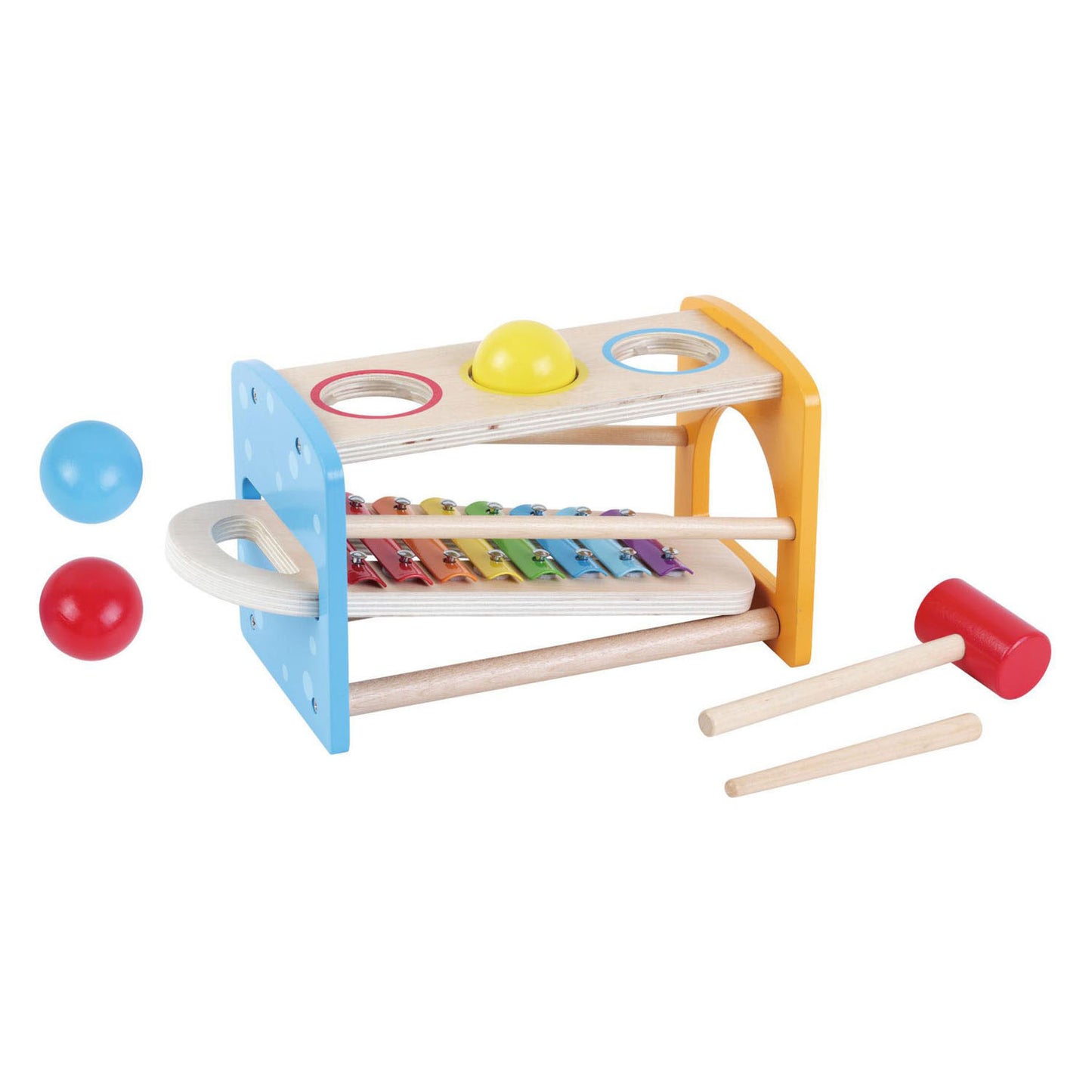 Banc de marteau à bille avec xylophone