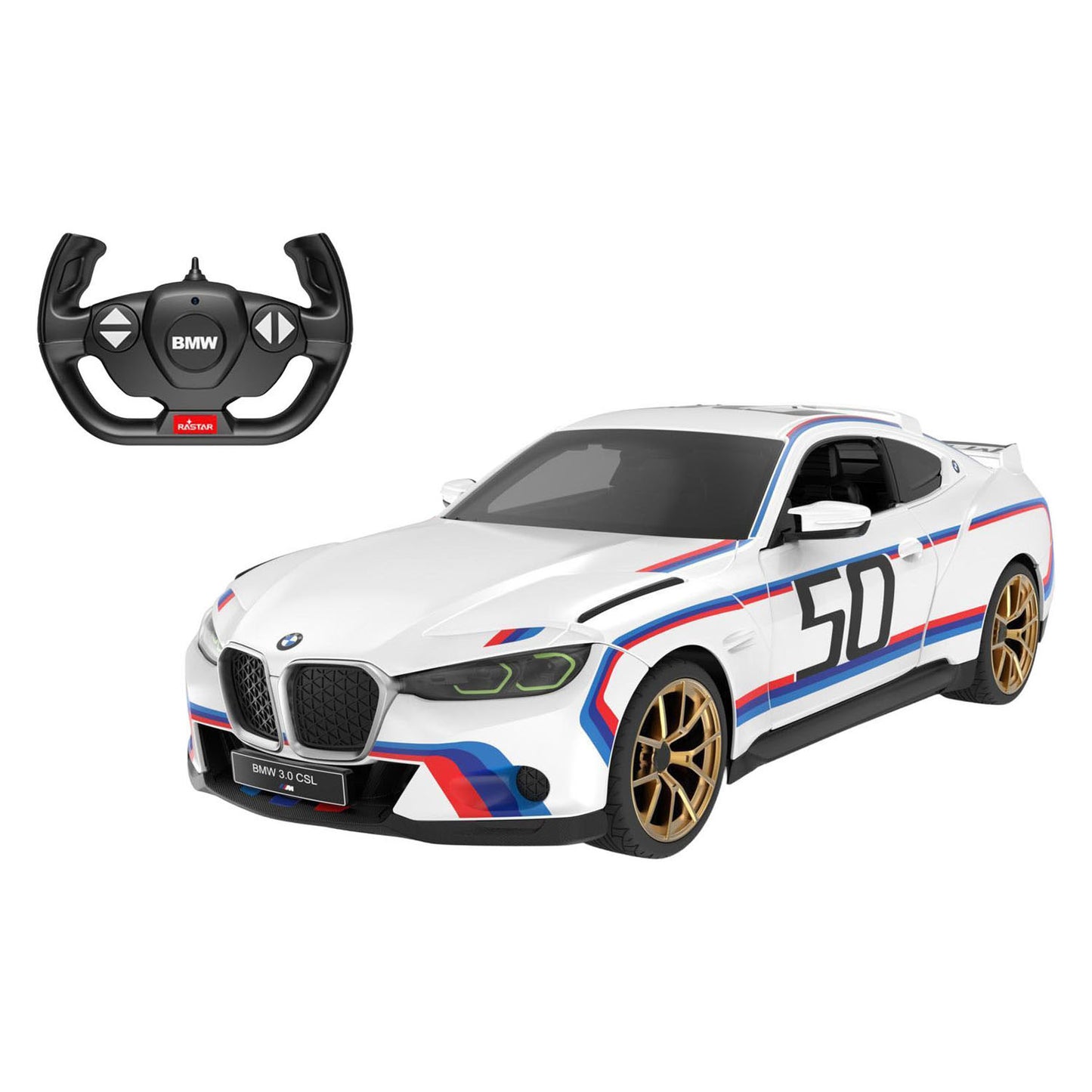 RC Rastar BMW 3.0 CSL 1:14 voiture