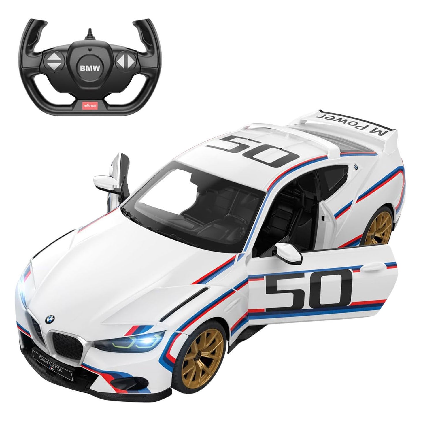 RC Rastar BMW 3.0 CSL 1:14 voiture
