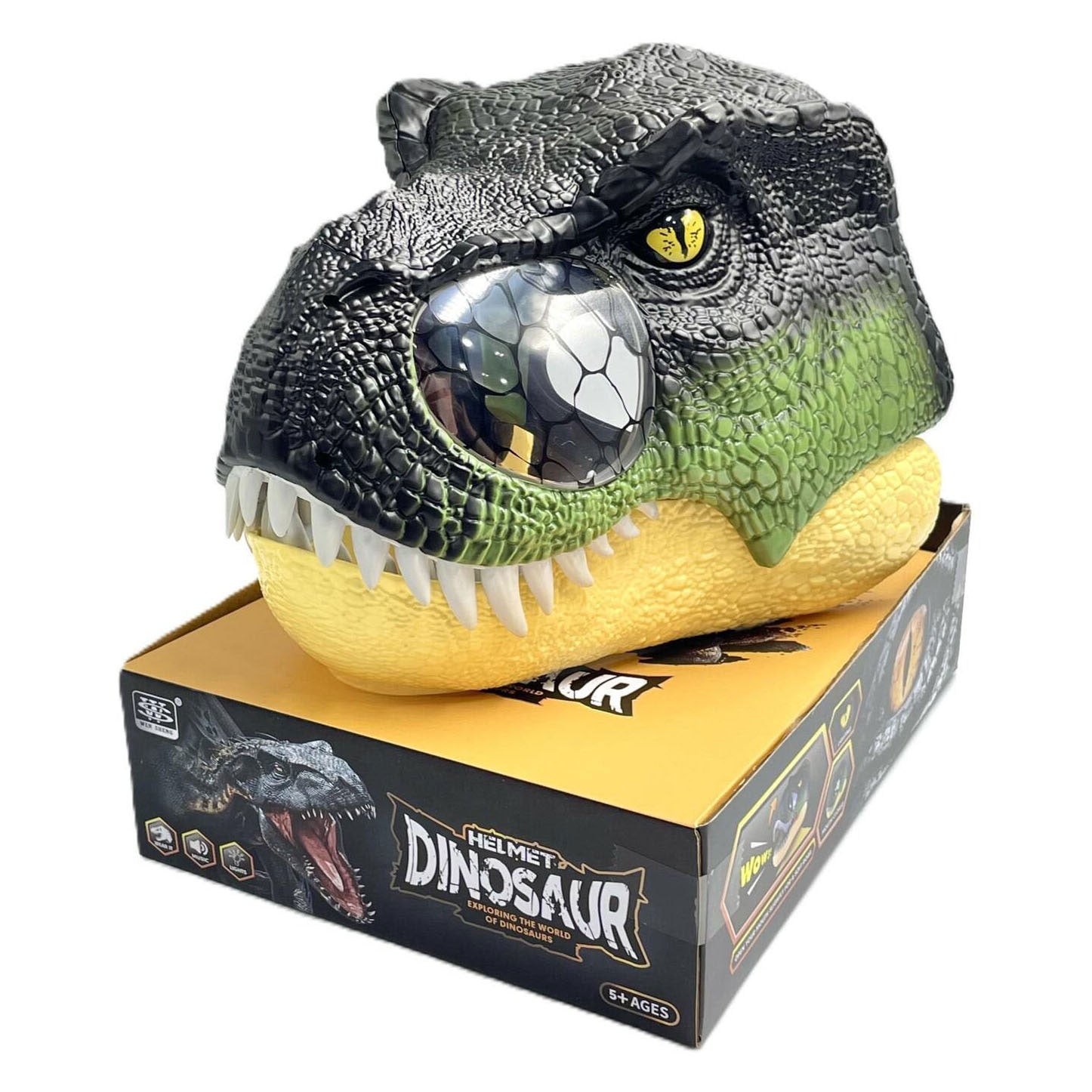 Masque de dinosaure avec lumière et son