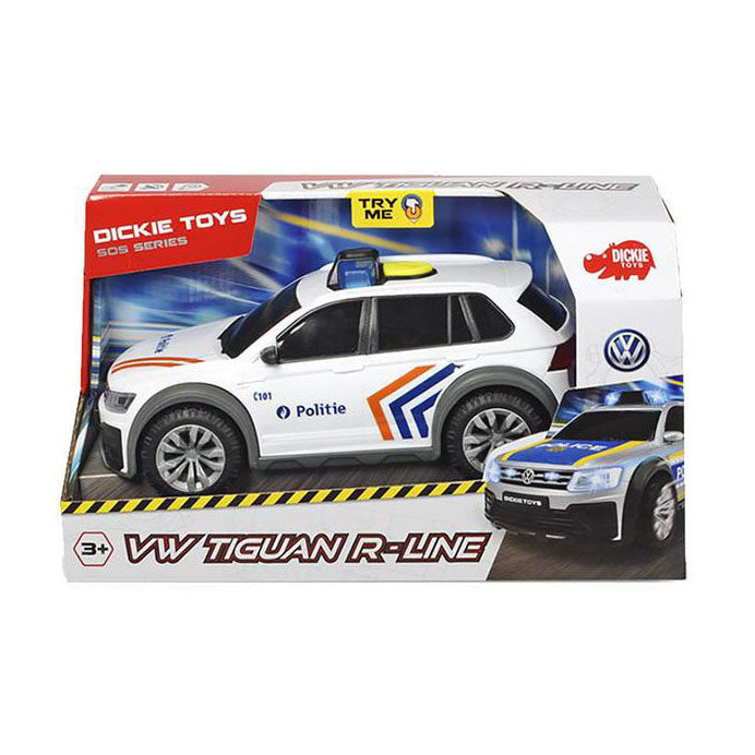 Dickie Toys VW Tiguan Police Belgique avec lumière et son - 1:18