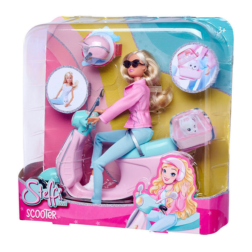Simba Steffi avec figurine scooter