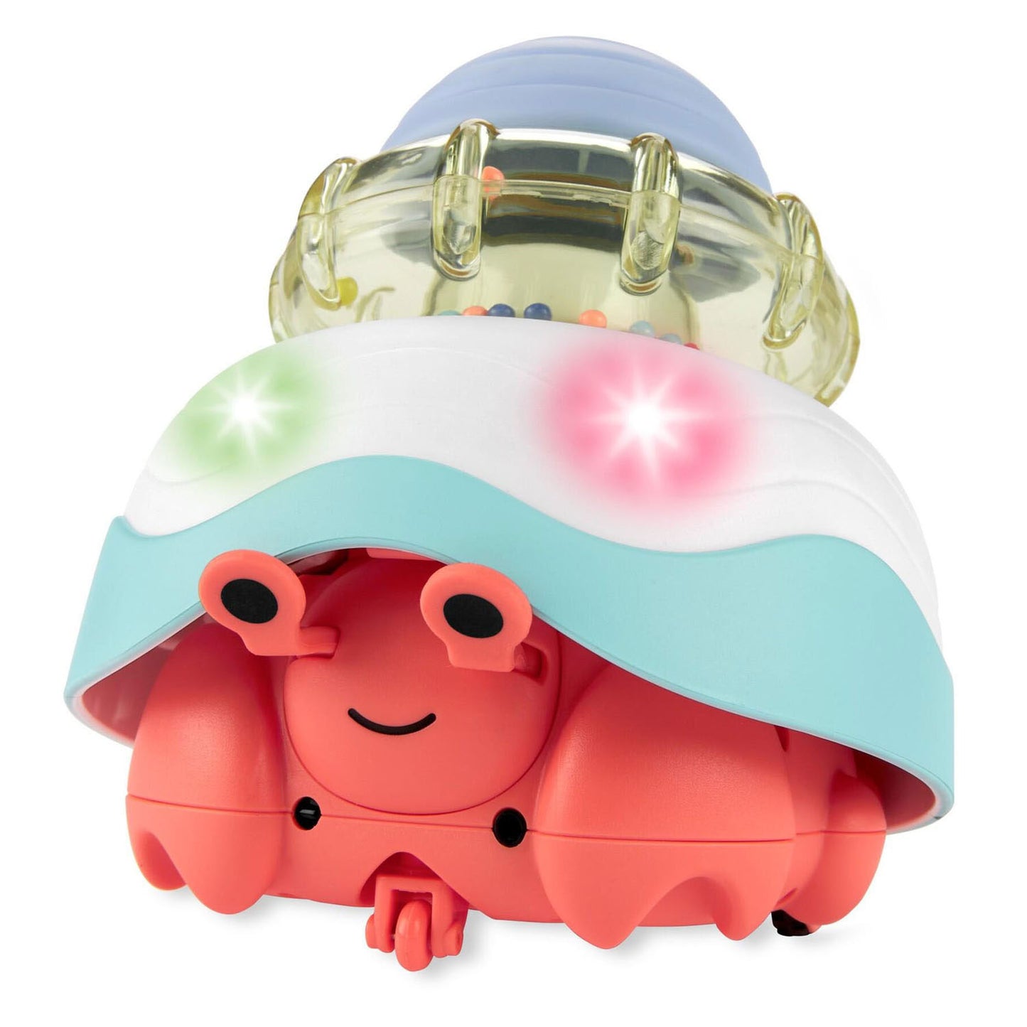 Jouet rampant 4 en 1 en forme de crabe avec lumière et son