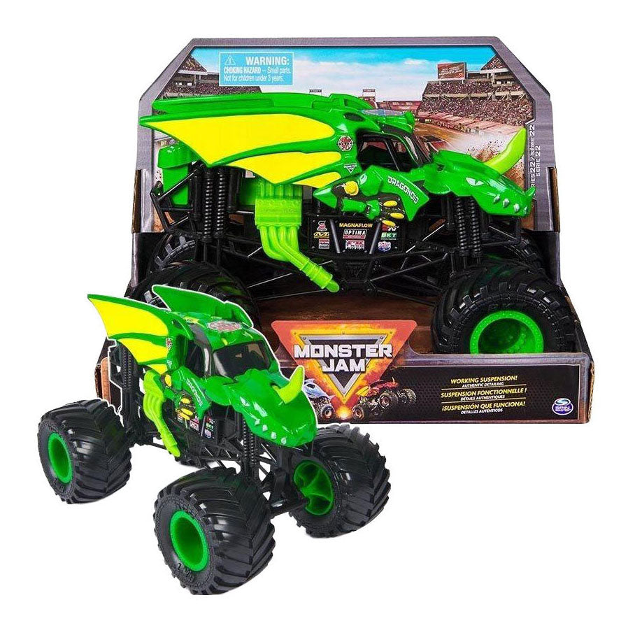 Spin master monster jam jouet voiture dragonoïde - 1:24