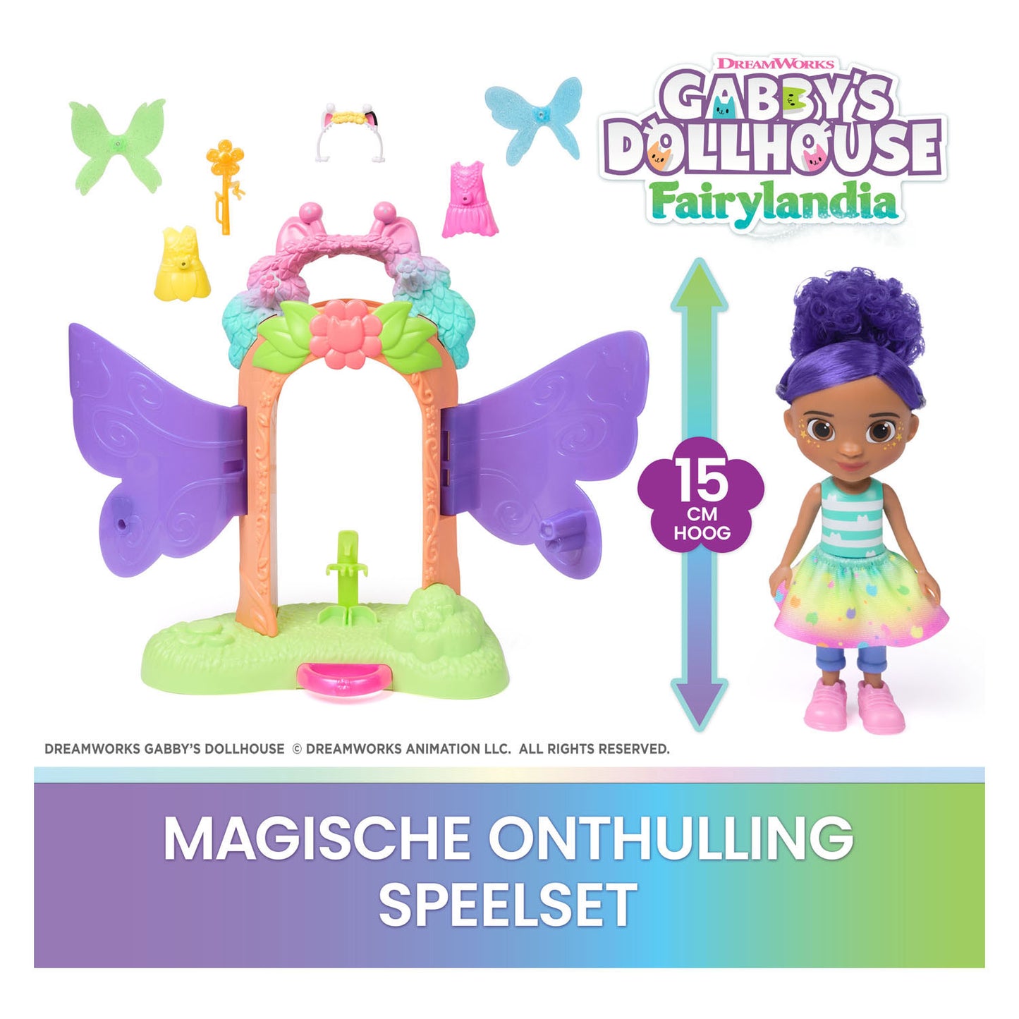 Ensemble de mode Fairylandia pour maison de poupée de Gabby