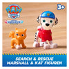 Paw Patrol - Recherche et sauvetage - Véhicule de sauvetage de Marshall avec fonction de retrait à 2 figurines - Véhicules jouets