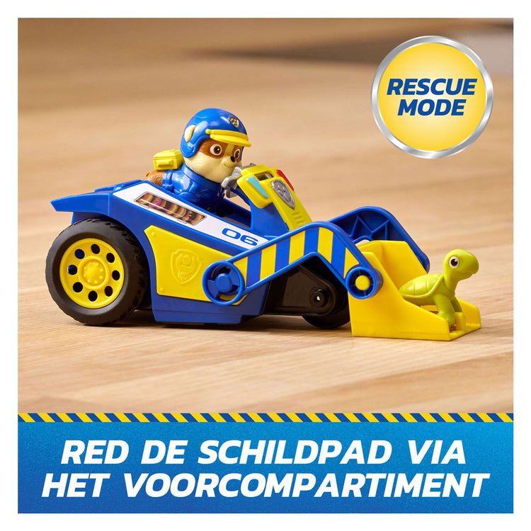 Paw Patrol - Recherche et sauvetage - Décombres - Véhicule de recyclage de sauvetage avec fonction de retrait à 2 figurines - Véhicules jouets