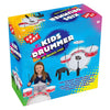 Batterie pour enfants avec tabouret - 5 pièces.