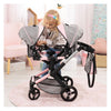 Landau pour poupée jumeaux Xeo duo - 46 cm