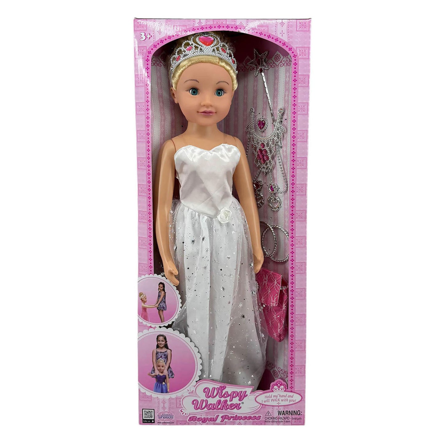 Abi Wispy Walker Princesse Royale Poupée Marchante Princesse - 70 cm
