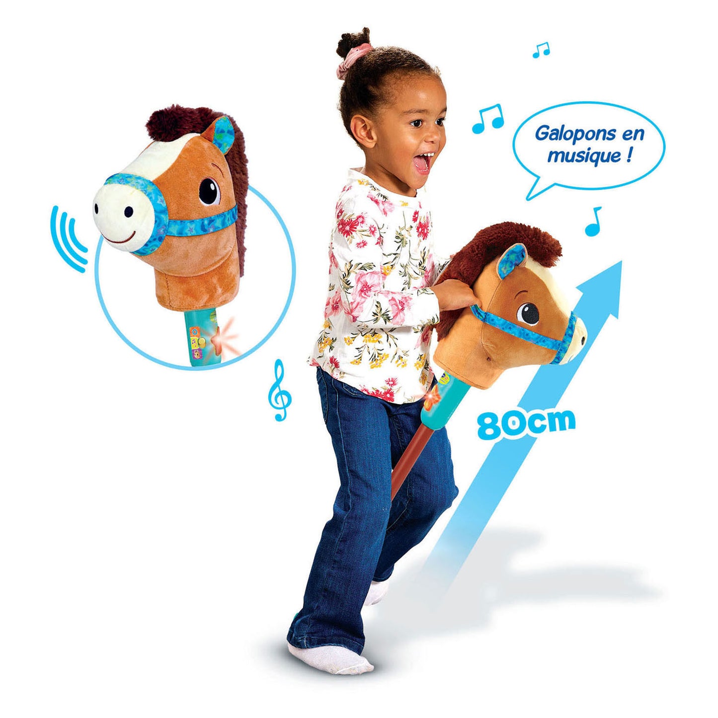 Cheval de loisir musical Vtech Mistral