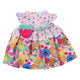 Robe baby born fruit avec sac à main fraise - 43cm