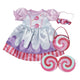 Robe bonbon bébé né