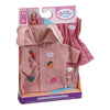 Ensemble manteau et robe Baby born - 43cm
