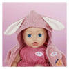 Ensemble manteau et robe Baby born - 43cm