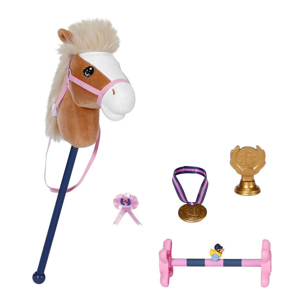 Ensemble cheval de loisir Baby Born - 43 cm