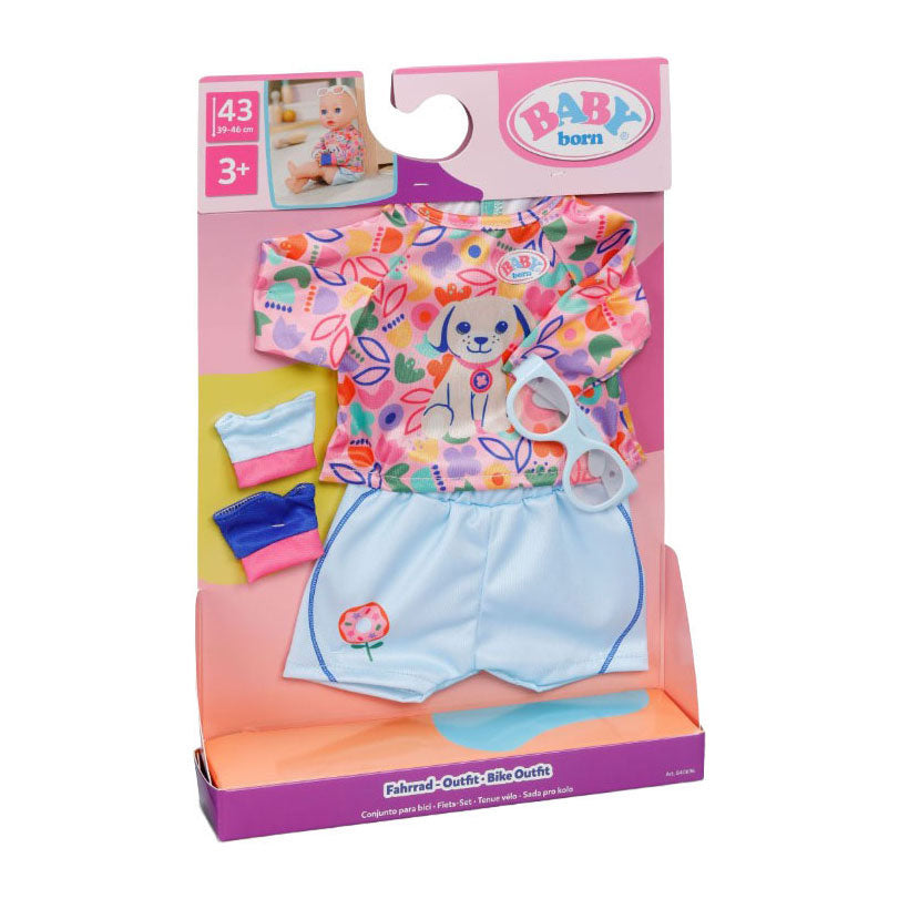 Tenue de cyclisme Baby Born - 43cm