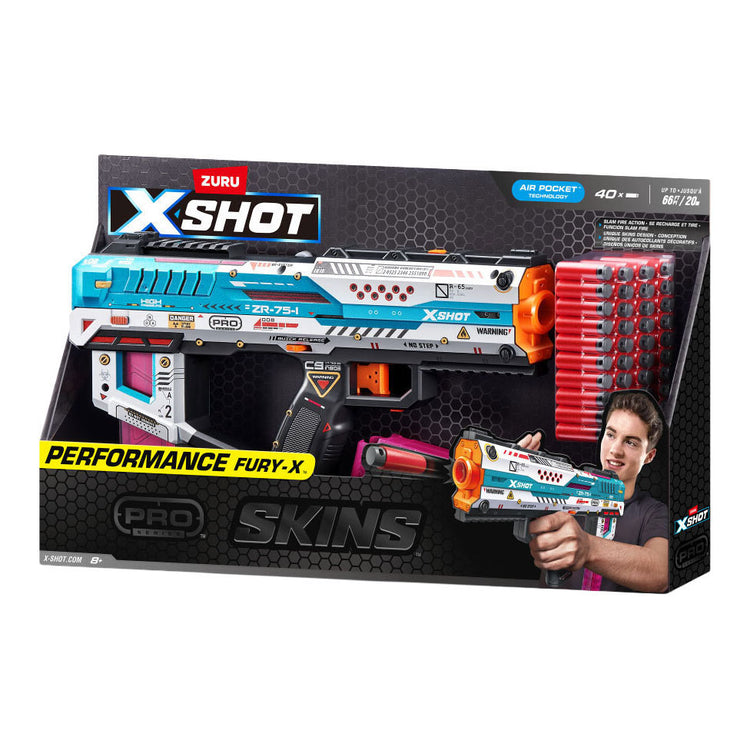 Fin sur la série X-Shot Pro + 40 fléchettes