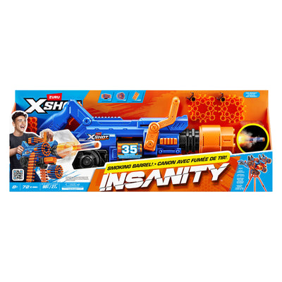 Insanité X-Shot Mega Barrel Light and Smoke 72 Dart