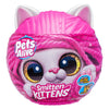 Zuru Pets Living - Jouet interactif en peluche pour chatons frappés