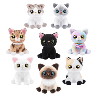 Zuru Pets Living - Jouet interactif en peluche pour chatons frappés