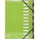 Chemise de tri Harmonica iderama exacompta a4 vert anis