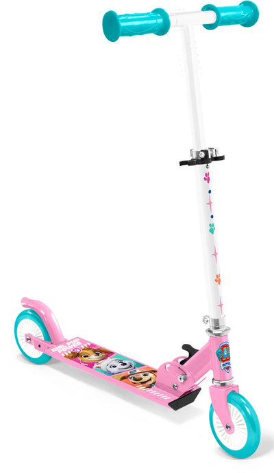 Trottinette pliable Stamp - patte patrouille - rose